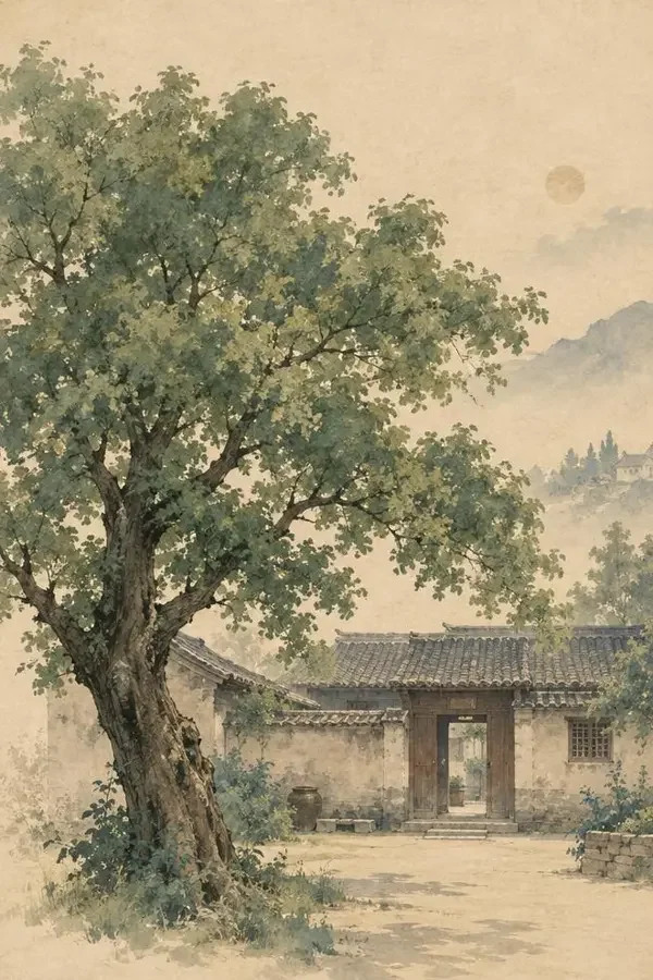 《老屋门前那棵树》短剧封面 - 成人AI漫剧