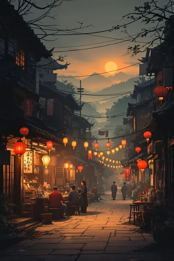 《巷口那盏灯》短剧封面 - 成人AI漫剧